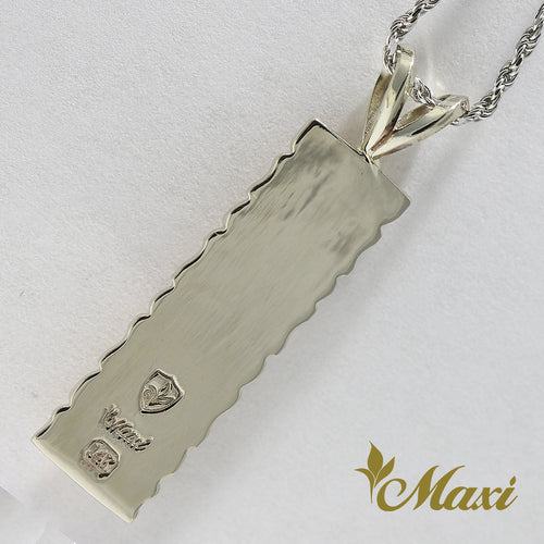 [14K Gold] 3 Tone Bar Pendant*Made-to-order*