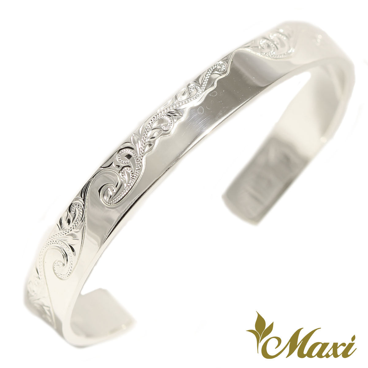 Diamond Head Bangle Bracelet [Silver 925]