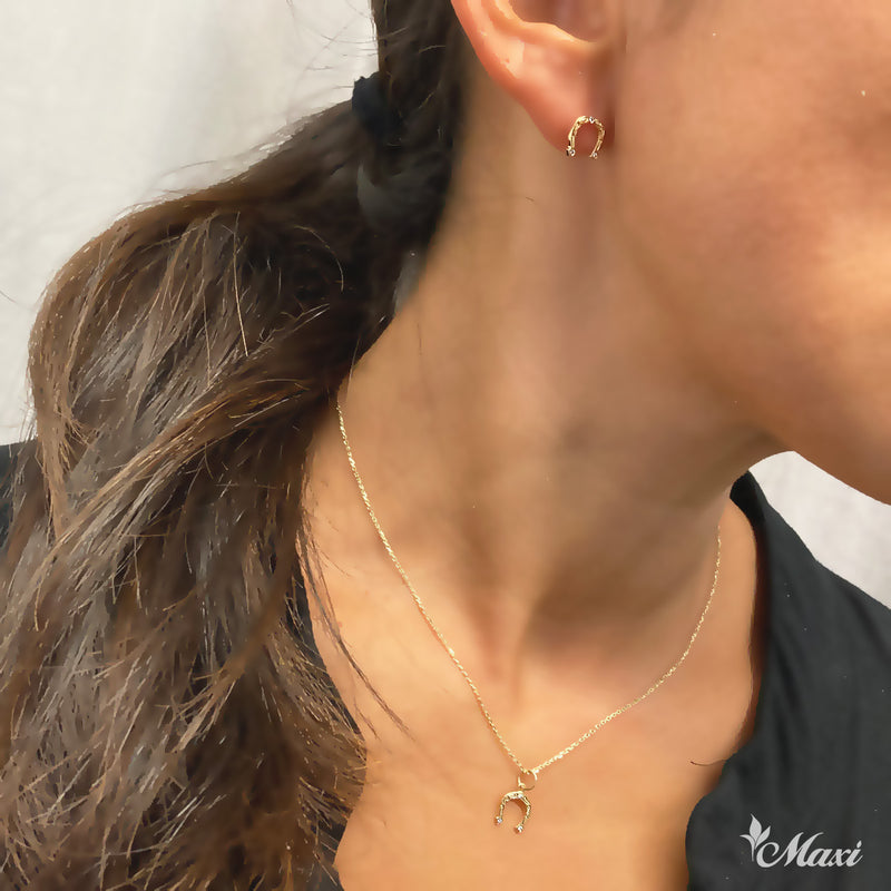Make Your Own Luck - Dainty Horseshoe Necklace (Rose Gold or Silver) - Shop  Ringmasters