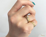 [14K Gold] 0.5mm thick 2.5mm Pinky Ring [Made to Order] (R0305)