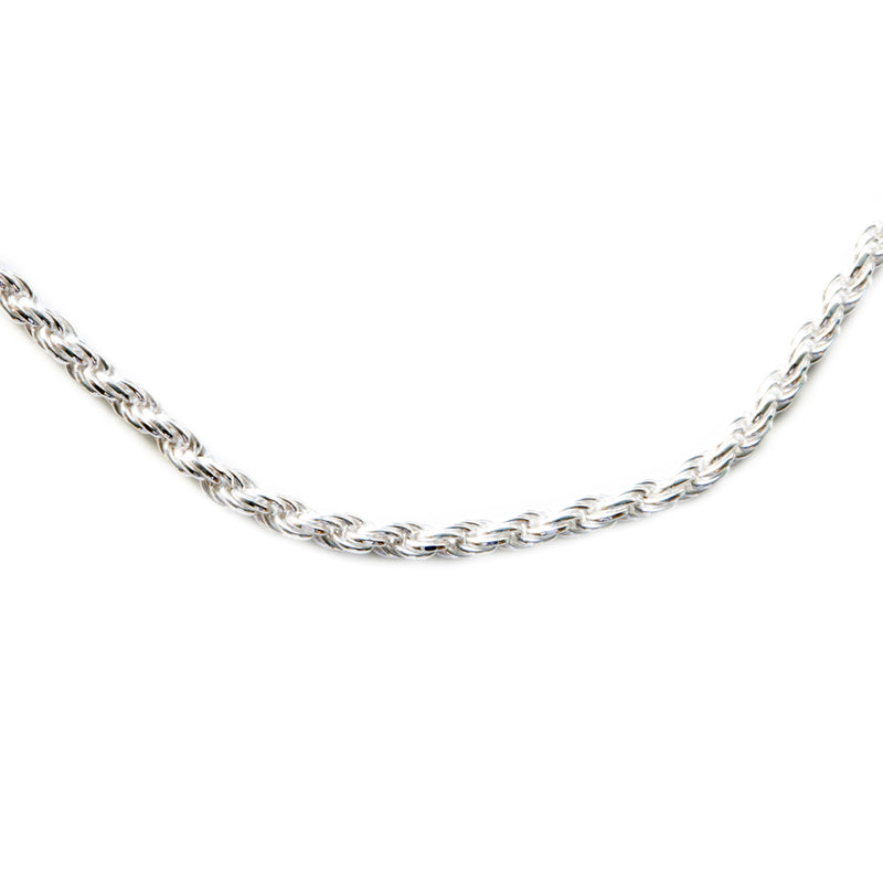 Silver 925 2mm Rope Chain