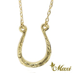 [14K Gold] Horseshoe Necklace *Made-to-order*(KN0002)