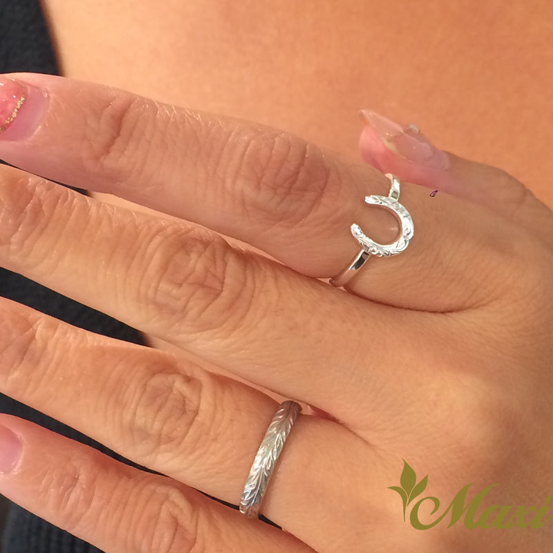 [Silver 925] Horseshoe Ring [Made to Order] (KR0023)