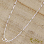 [Silver 925] Honu Necklace -Hand Engraved Traditional Hawaiian Design*Made-to-order*(N0030)