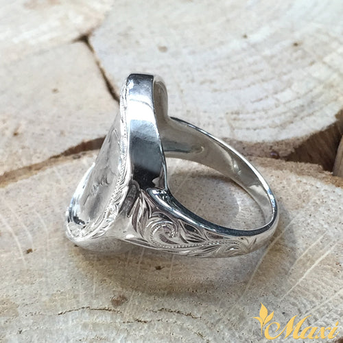 Silver 925 Mercury Dime Wrap Ring