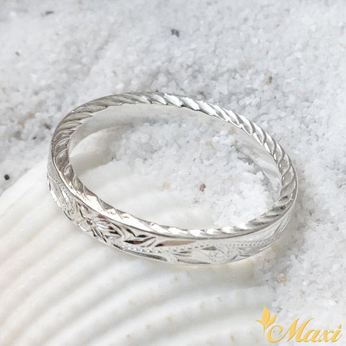 Silver 925 2.5mm Flat Ring