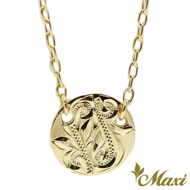 [14K Gold]  Medallion Necklace*Made-to-order*(KN0033)