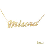 [14K Gold] Custom Letter Necklace SMALL (N0202)