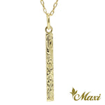 [14K Gold] Petite bar Pendant-2mm [Made to Order] (P0960)