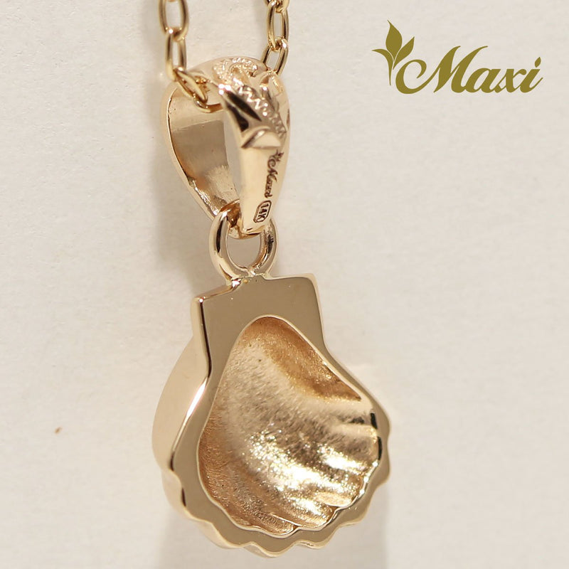 [14K Gold] Shell Pendant *Made-to-order* (P1093)