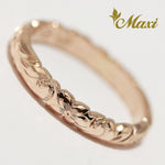 [14K Gold] 2.5mm Ring-Barrel&Cutout *Made to Order* (R0305 1.5mm thick)