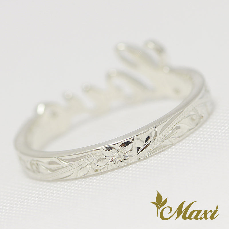 [Silver 925] Aloha/Laulea/Love Letter Ring 6mm [Made to order](R0556)