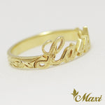 [14K Gold] Aloha/Laulea/Love Letter Ring [Made to Order] (R0556)