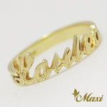 [14K Gold] Aloha/Laulea/Love Letter Ring [Made to Order] (R0556)
