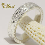 [Silver 925] 4mm Flat Ring *Made to Order* (R0670)