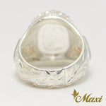 [Silver 925] -Mercury Dime Cut Ring  [Made to Order] R0750)