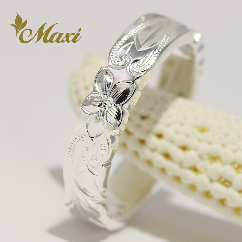 [Silver 925] 4mm Hawaiian Flat Ring-Cut out edge  [Made to Order] (R0782)