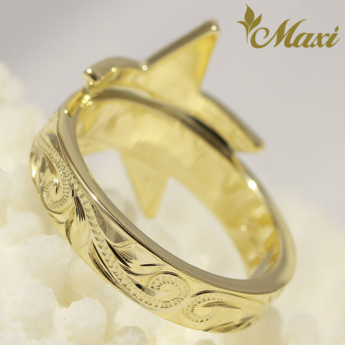 [14K Yellow Gold] Star Ring [Made to Order] (R0795)