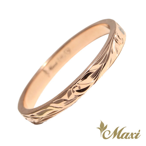 [14K Gold] Aloha Enamel Lettering Ring *Made to Order* (TRD)　14金　アロハ　エナメル　リング　カスタムオーダー　オーダーメイド