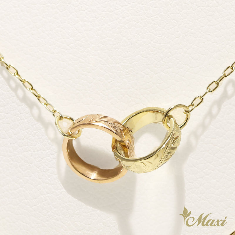 [14K Gold] Double Tube Necklace*Made-to-order* (TRD)