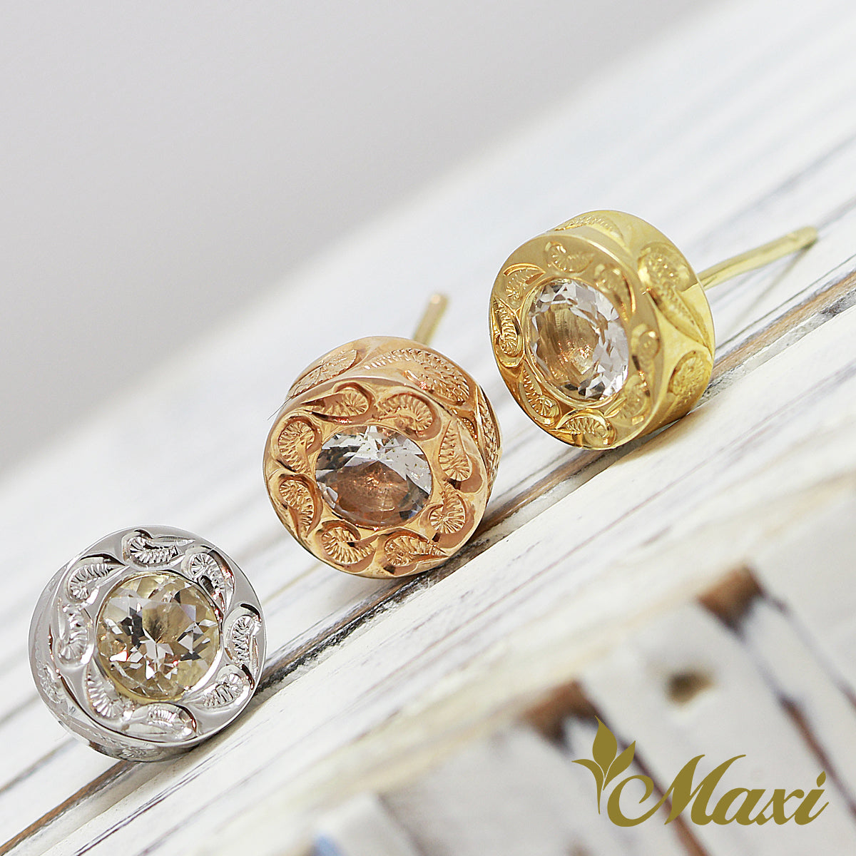 Pierced Earring ピアス – Maxi Hawaiian Jewelry マキシ ハワイアン