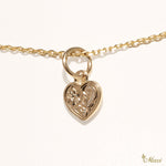 [14K Gold] Heart Pendant Small *Made-to-order* (H0129)
