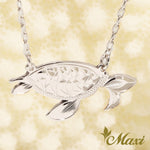 [14K Gold] Honu(Hawaiian Sea Turtle) Necklace *Made-to-order*(TRD)