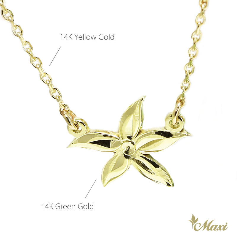[14K Gold] Molokai Ohaha Necklace