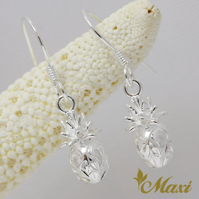 [Silver 925] Pineapple Hook Earring*Made-to-order* (E0230(P1160))