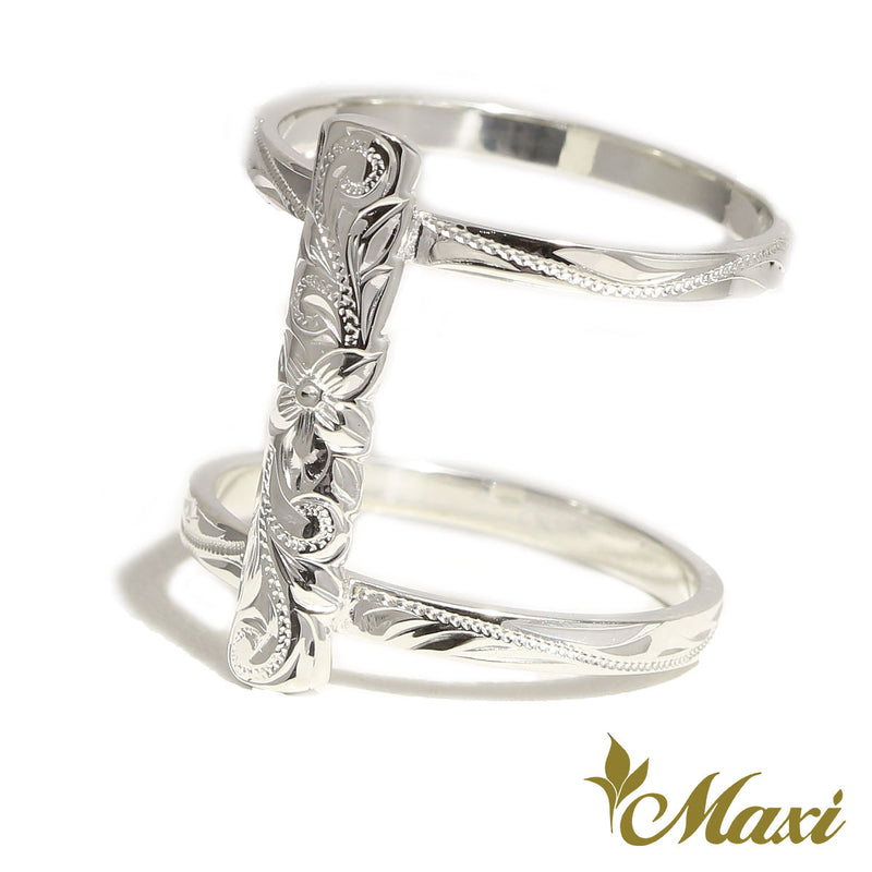 [Silver925] Brenda x Maxi / Scallop Edged Bar Ring [Made to Order] (R0882)