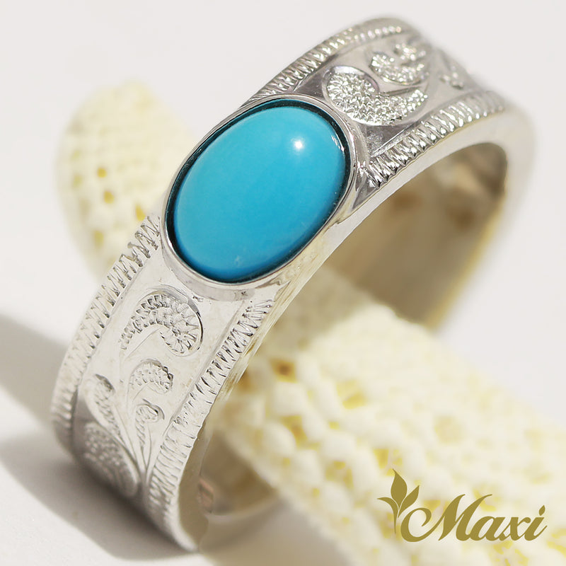 [14K Gold] 6mm Sleeping Beauty Turquoise Ring*Made-to-order* TRDSP　14金　リング　ターコイズ　カスタムオーダー　オーダーメイド